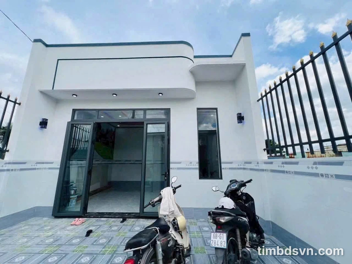 Bán nhà cấp 4 mới 6x20m 2PN 2WC Đức Hoà Long An - Ảnh thu nhỏ 2