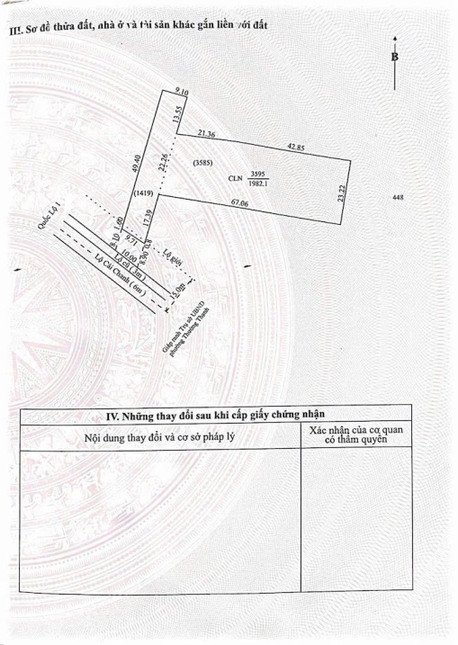 Chính chủ cần bán lô đất mặt tiền, có nhà cấp 4, sổ hồng, thích hợp làm nhà xưởng, xây biệt thự - Ảnh thu nhỏ 4