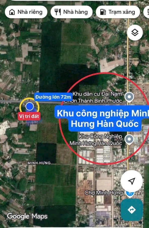 Bán đất mặt tiền 21m 505m2 Phường Minh Hưng Đồng Nai - Ảnh thu nhỏ 4
