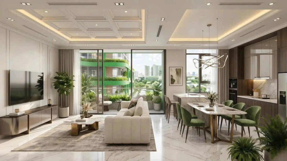 Bán căn hộ sân vườn 2PN 87.7m2 giá 2,6 tỷ chủ đầu tư Sungroup tại Đà Nẵng - Ảnh thu nhỏ 3