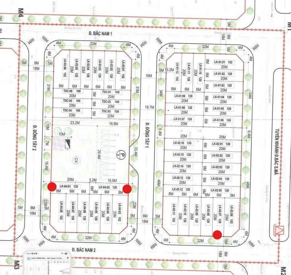 Bán đất Hoằng Lộc 120m² giá 1,4 tỷ - Ảnh 1