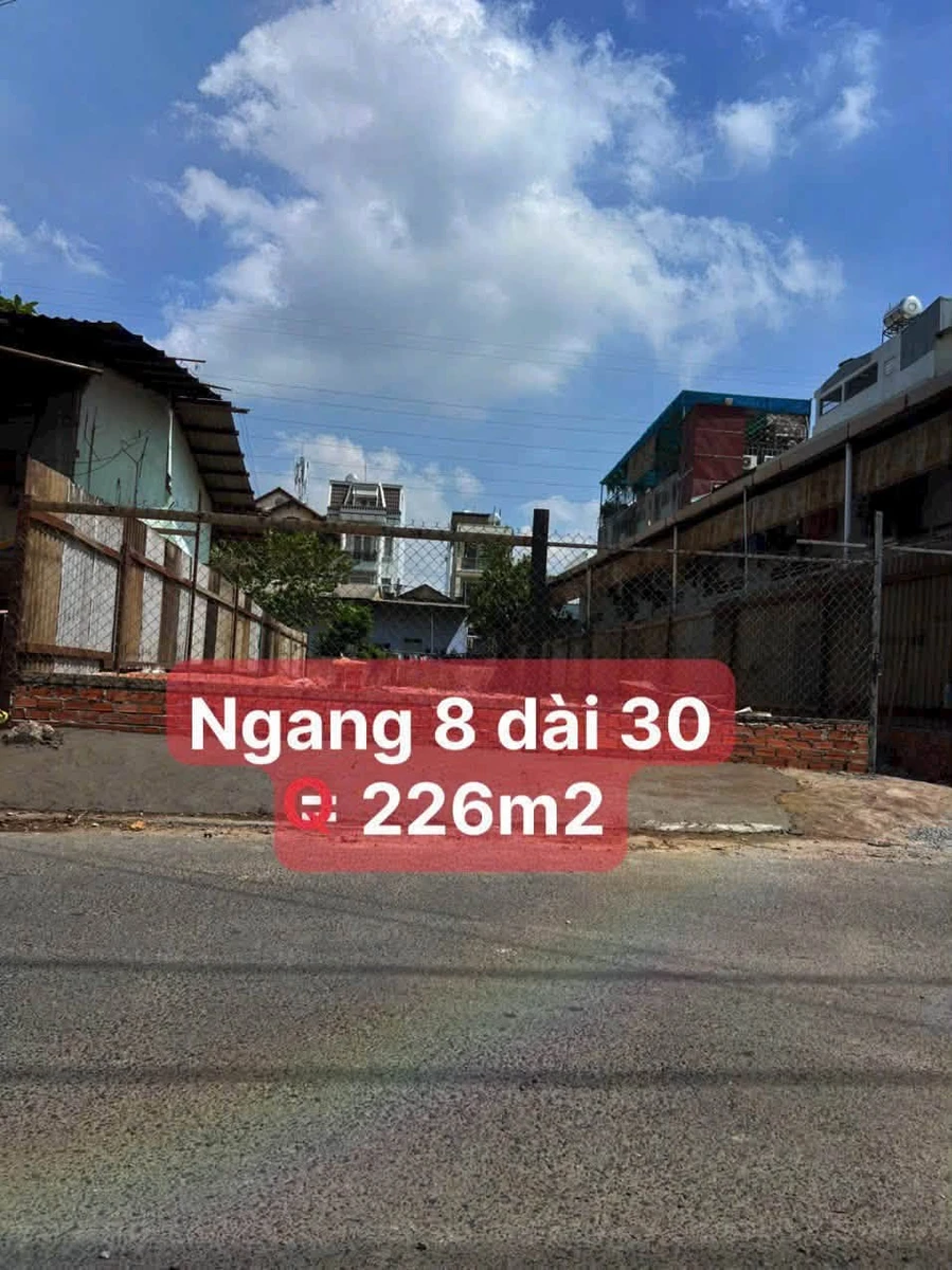 Bán đất 226m2 ngang 8m đường số 8 Tăng Nhơn Phú B, Quận 9, giá 18,6 tỷ - Ảnh 1