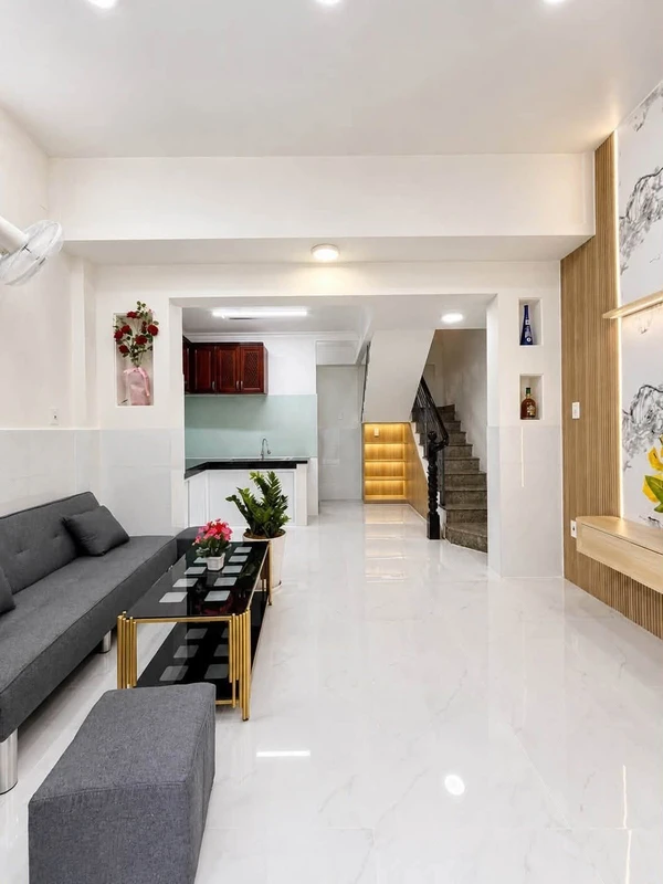 Bán nhà hẻm 4 tầng 28m² 4PN đường Phan Văn Trị, Bình Thạnh, giá 4,9 tỷ