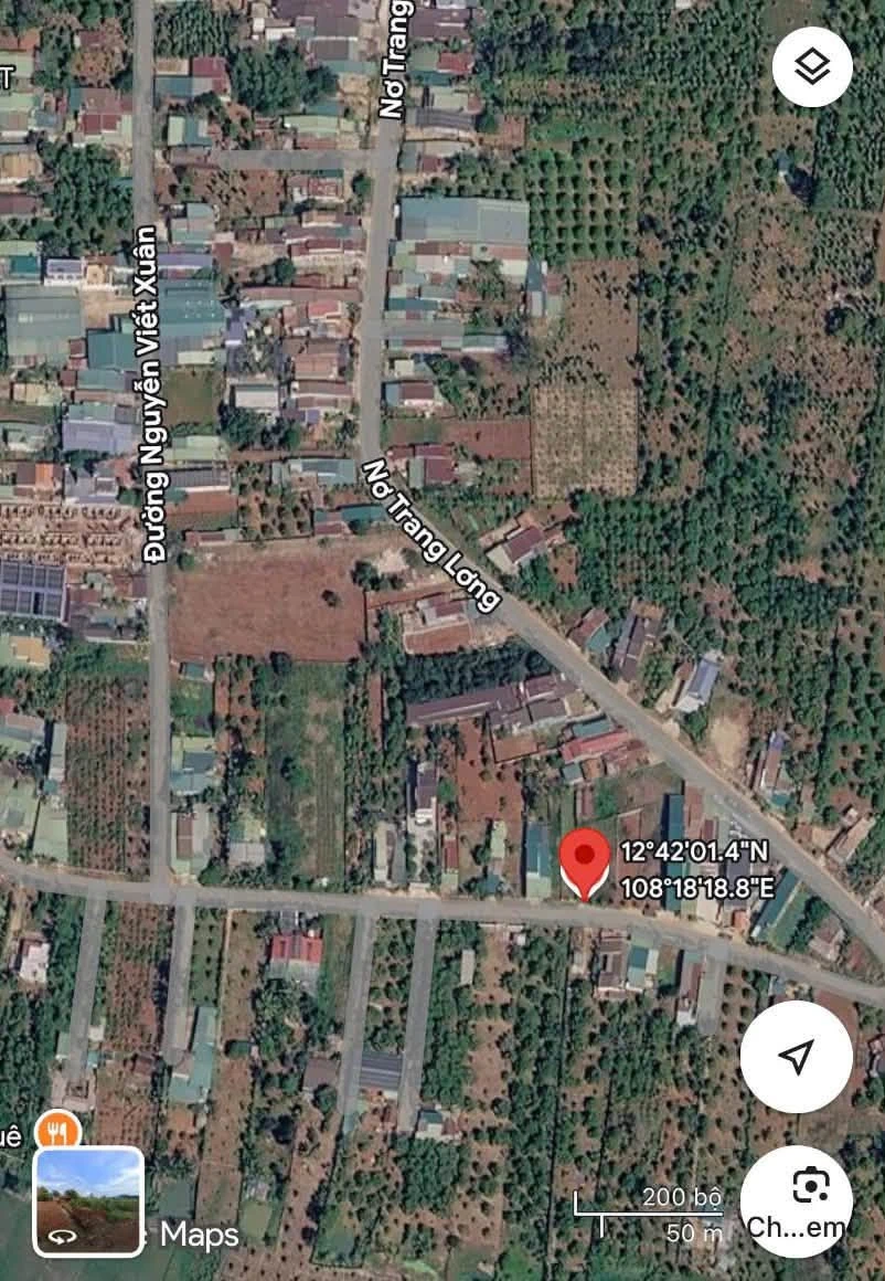 Bán đất Nguyễn Chí Thanh, Krông Pắc, Đắk Lắk, 198m², 2 tỷ 990 triệu - Ảnh 1