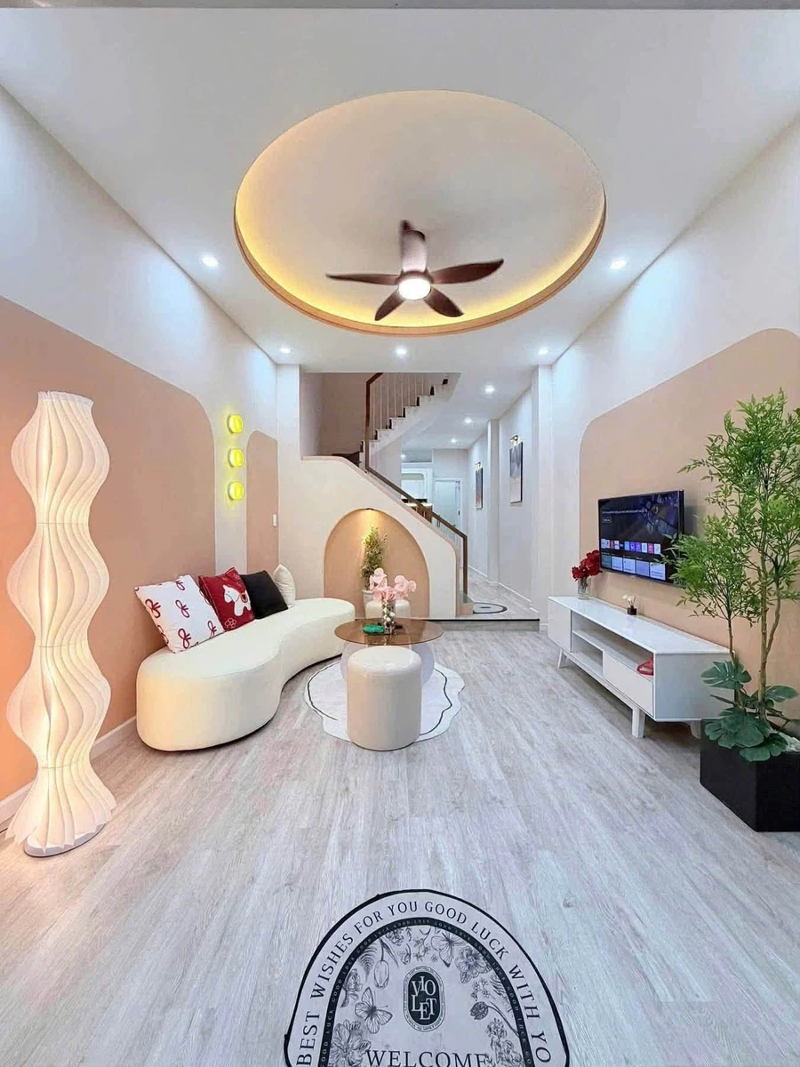 Bán nhà 2 tầng 88m² 3 phòng ngủ nội thất full Thanh Khê - Ảnh 1