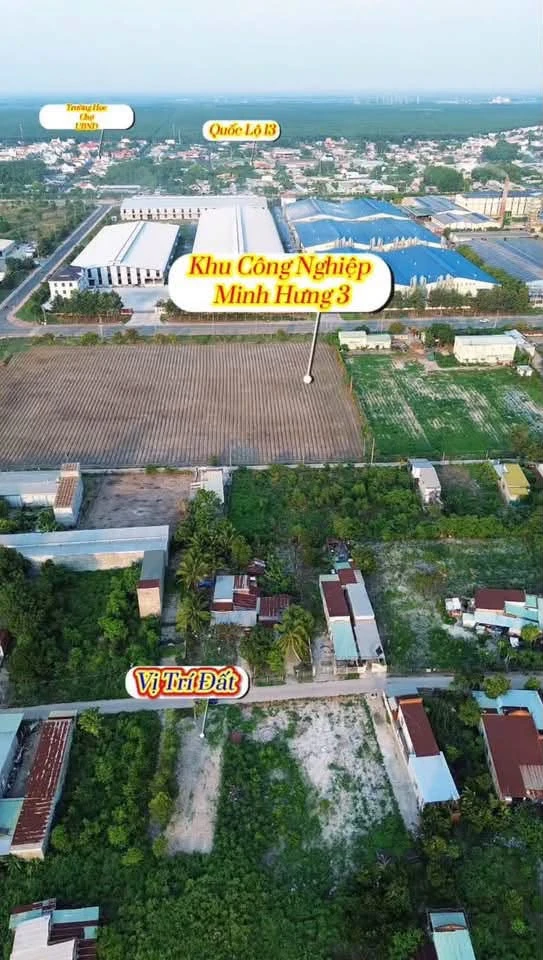 Bán 3 lô liền kề đất Minh Hưng 145m2 giá 599 triệu - Ảnh thu nhỏ 4