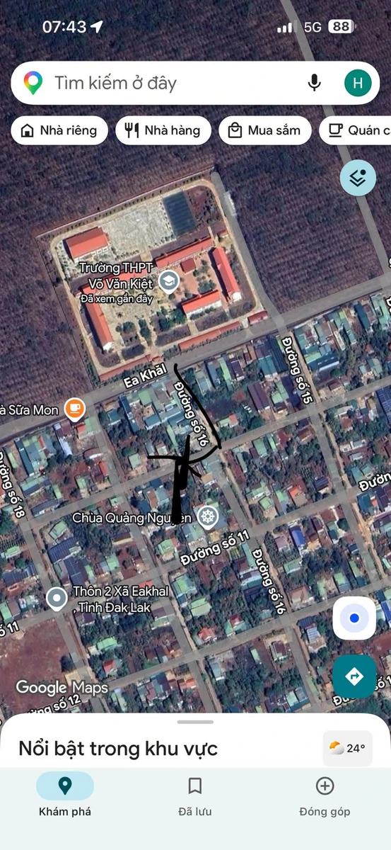 Bán đất mặt tiền Võ Văn Kiệt 408m² Quận 1 - Ảnh 1