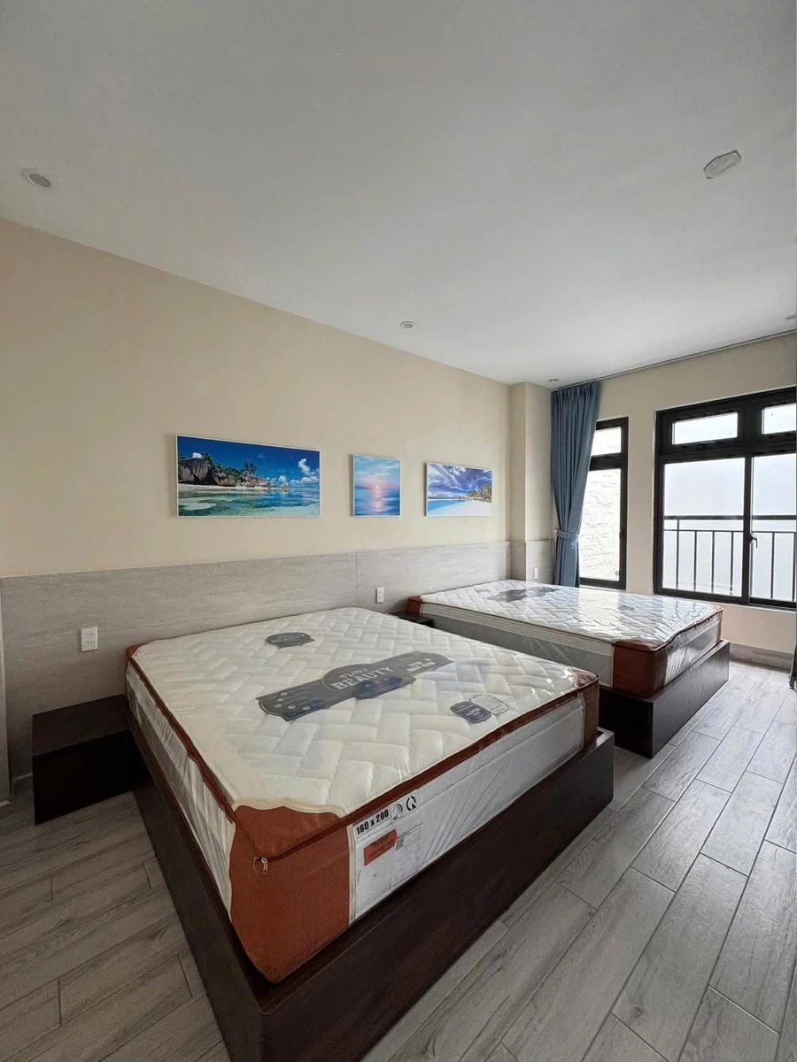 Bán nhà mới 3 tầng 70m2, 3PN, 3WC, hai mặt kiệt ô tô, có hồ bơi gần biển Mỹ Khê, Sơn Trà - Ảnh thu nhỏ 5