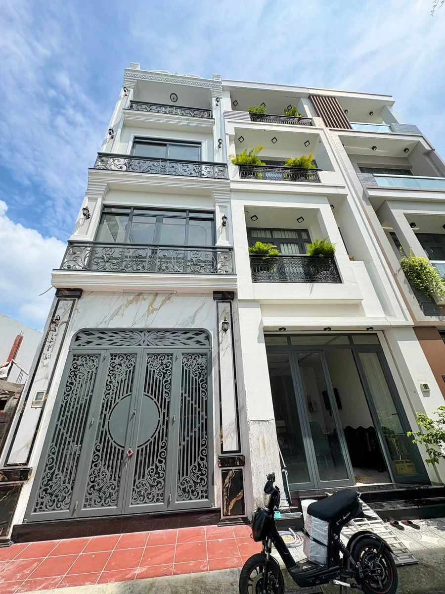 Bán nhà 4 tầng mới 4x13m, 4PN, đường số 29 Tên Lửa gần Aeon Mall Bình Tân, 7,9 tỷ - Ảnh 1