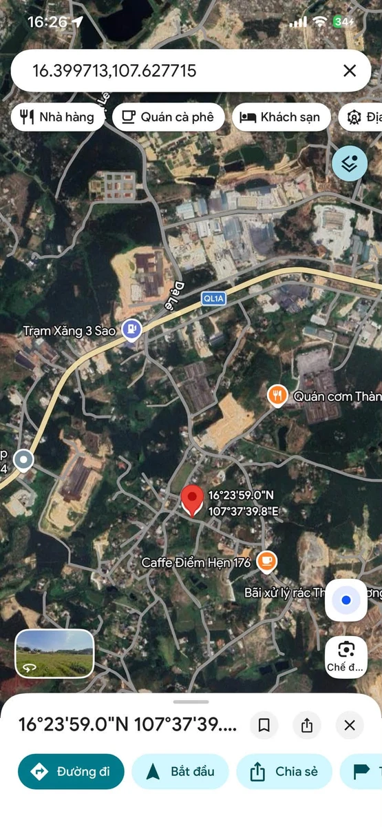 Bán đất 82m2 kiệt ô tô đường Dạ Lê, Huế - Ảnh thu nhỏ 2