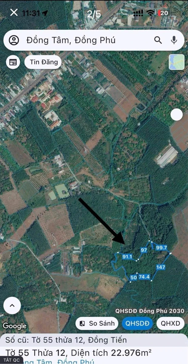Bán 2,3ha đất trồng điều Đồng Tiến, Đồng Nai, 3,9 tỷ - Ảnh thu nhỏ 2