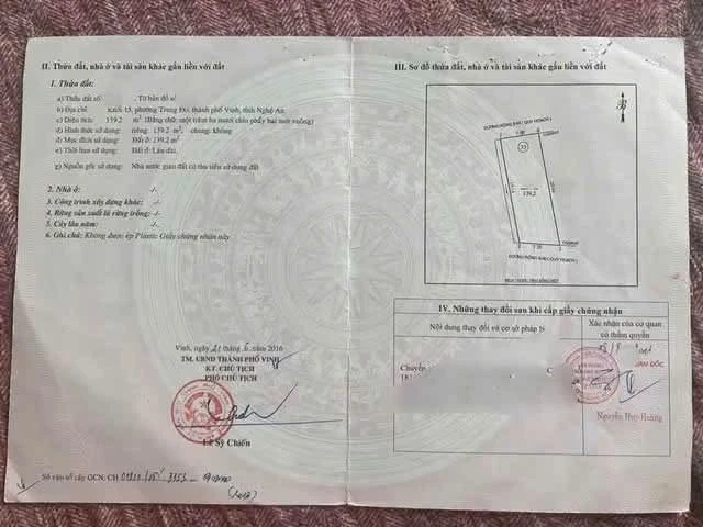 Bán lô đất 2 mặt đường 139,2m² gần Handico Vinh Tân - Ảnh thu nhỏ 3