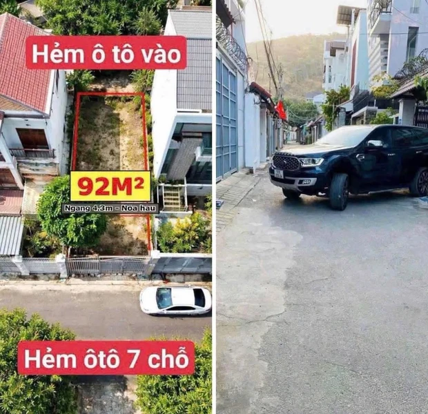 Bán đất Phạm Hồng Thái, Vũng Tàu, 92m2, 6 tỷ 600 triệu