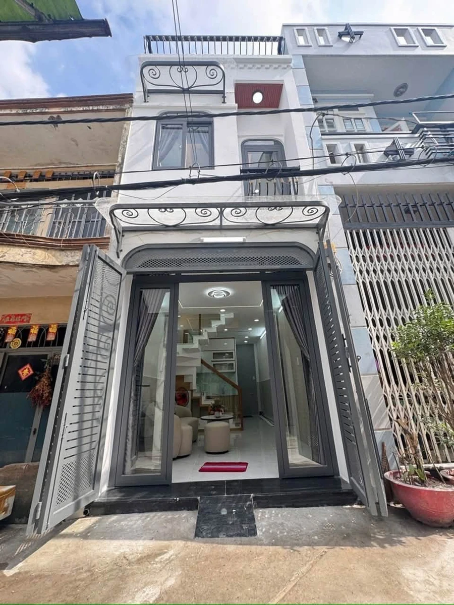 Bán nhà mới 2 tầng hẻm 4m, 24m2, giá 3,25 tỷ, Bình Hưng Hòa, Bình Tân - Ảnh 1