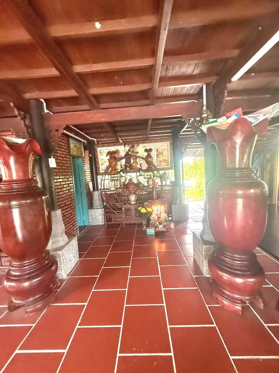 Bán khu nhà vườn 5.150m² có nhà gỗ cổ, ao cá tại An Điền, Bến Cát, Bình Dương - Ảnh thu nhỏ 2