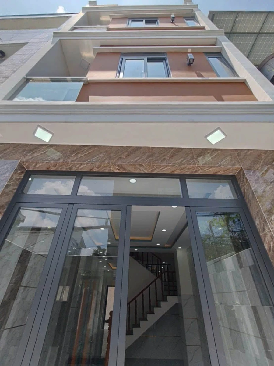 Bán nhà hẻm 1 trệt 2 lầu sân thượng 68m2, 4PN, đường Bến Phú Định, Quận 8 - Ảnh thu nhỏ 2