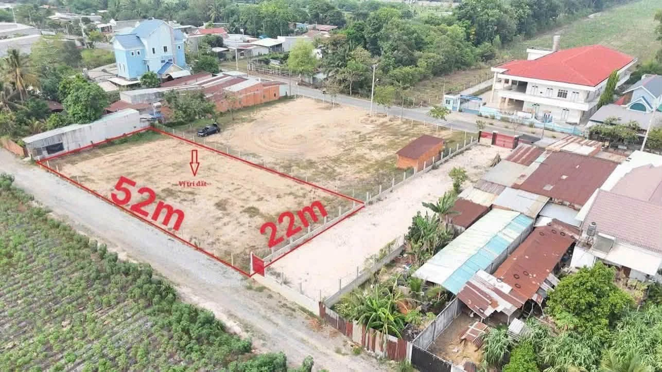 Bán đất xã An Nhơn Tây Củ Chi 1140m² SHR 4 tỷ - Ảnh 1