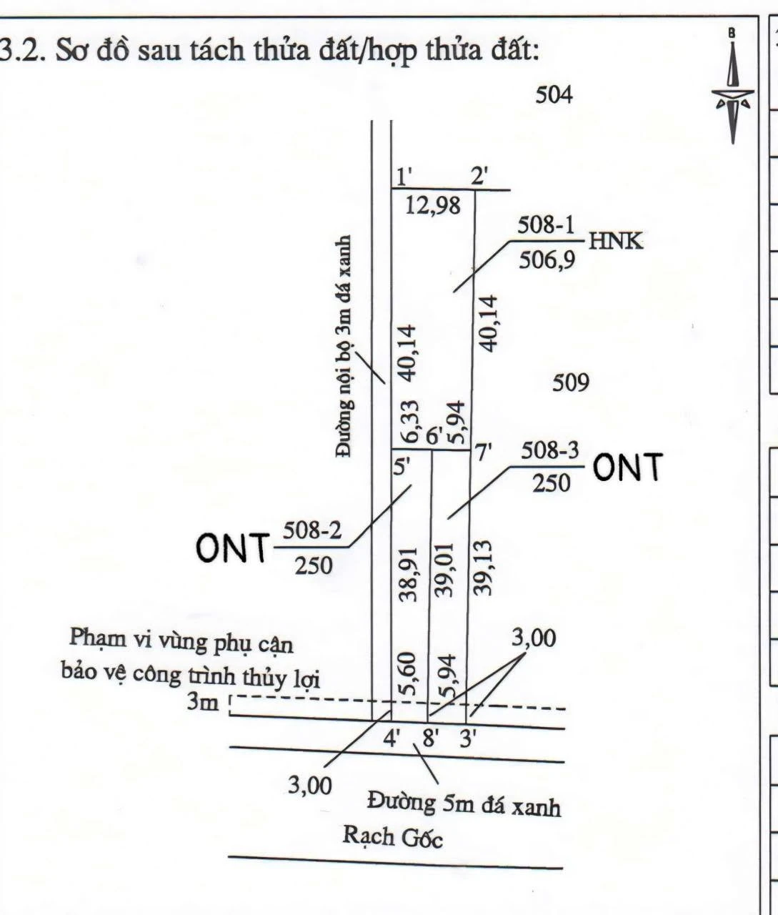 Lô góc 2 mặt tiền 1.000m² view kênh Rạch Góc, Long An - Ảnh 1