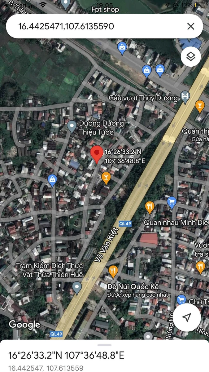 Bán lô góc 2 mặt tiền 101m2 Dương Thiệu Tước, Huế - Ảnh thu nhỏ 4