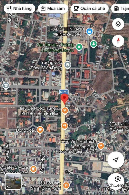Bán đất mặt tiền Phú Riềng Đỏ 70m² Đồng Xoài