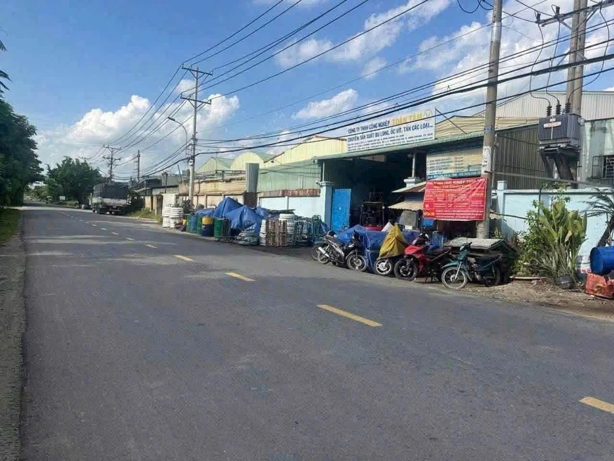 Bán xưởng 1.400m² mặt tiền Thanh Niên Bình Chánh - Ảnh 1
