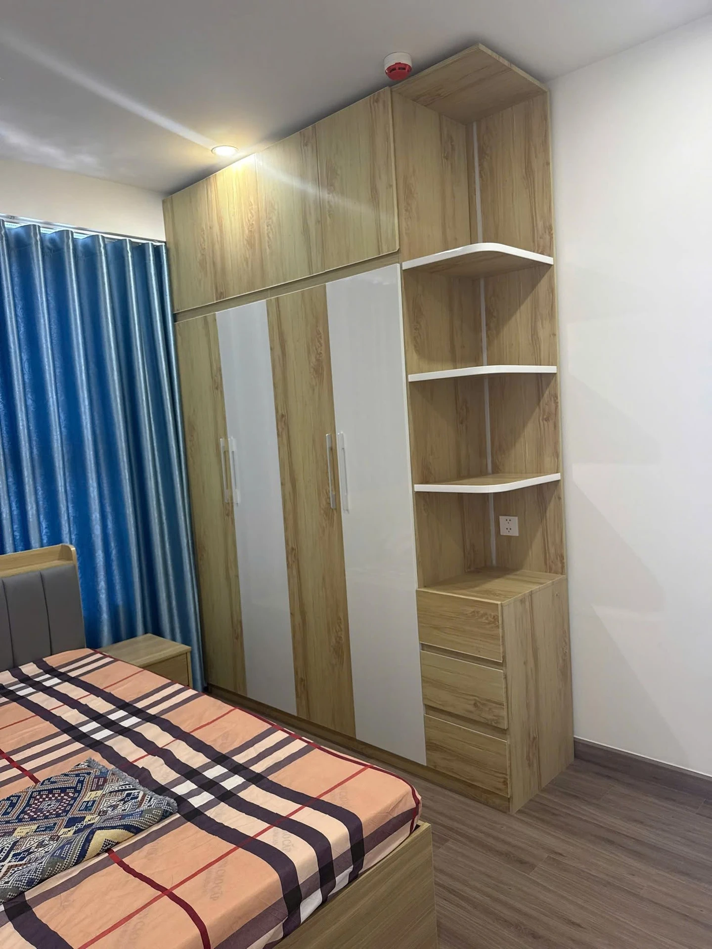 Cho thuê căn hộ 3PN 2WC, 93m², nội thất full tại A&T Sky Garden - 12 triệu/tháng - Ảnh 1