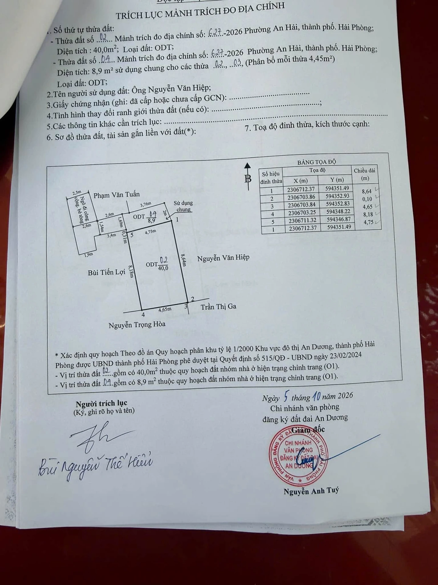 Bán 2 lô đất An Hải, Hải Phòng giá 2,75 tỷ, hỗ trợ xây nhà theo nhu cầu - Ảnh 1