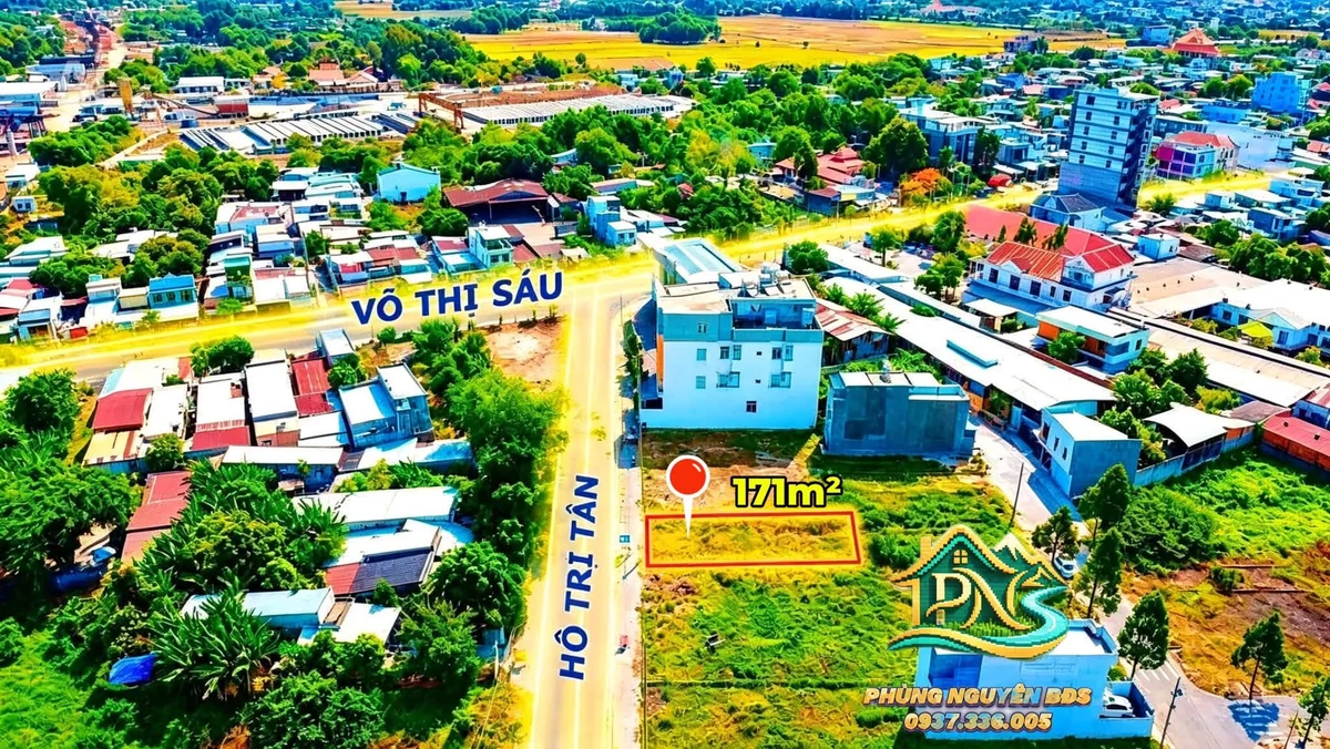 Bán đất thổ cư 171m² mặt tiền 38m Bà Rịa 2 tỷ - Ảnh thu nhỏ 3