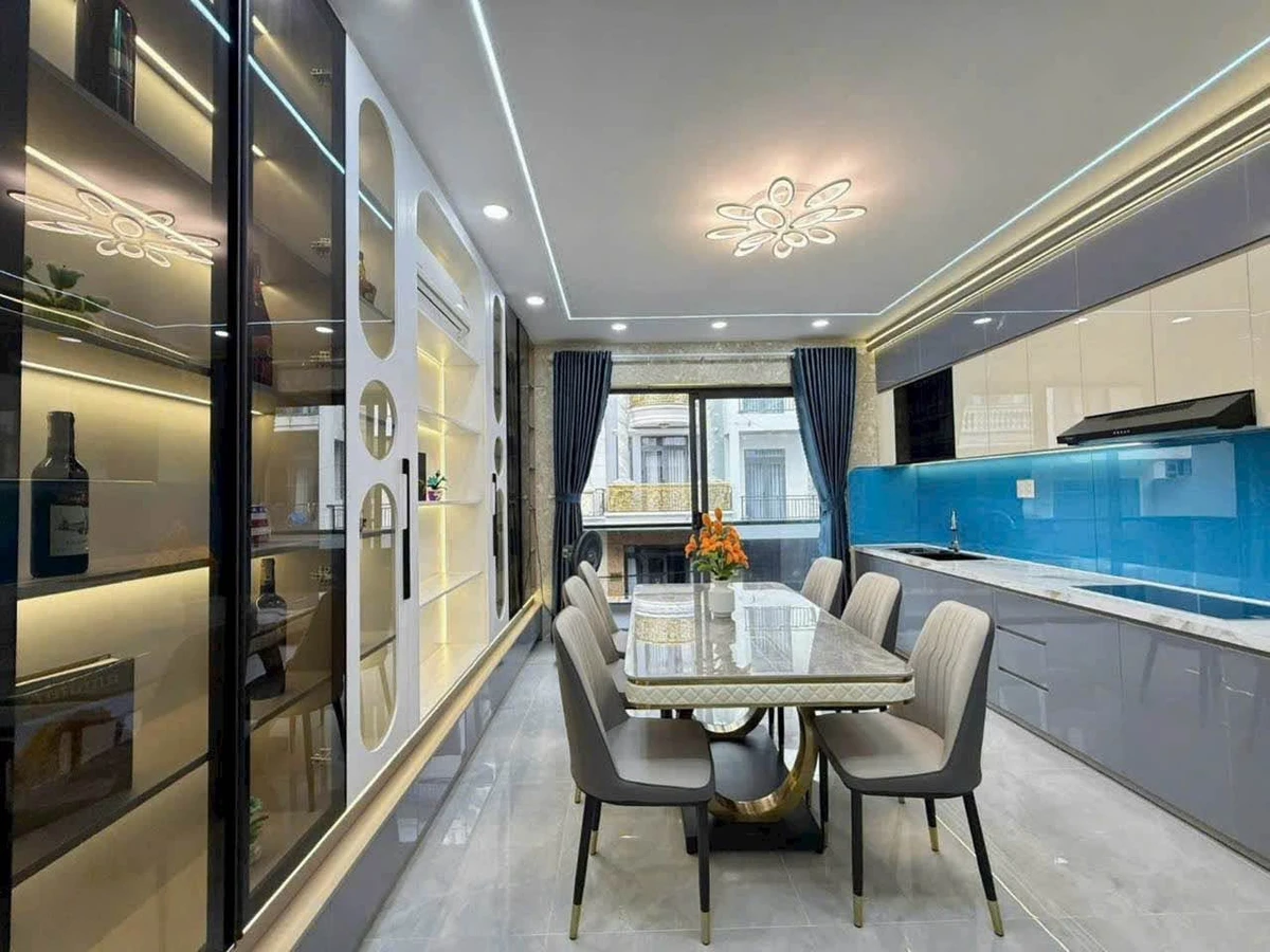 Bán nhà phố full nội thất 4x14m, 4PN 5WC, hẻm nhựa 12m đường Lê Văn Khương, Thới An, Quận 12 - Ảnh thu nhỏ 4