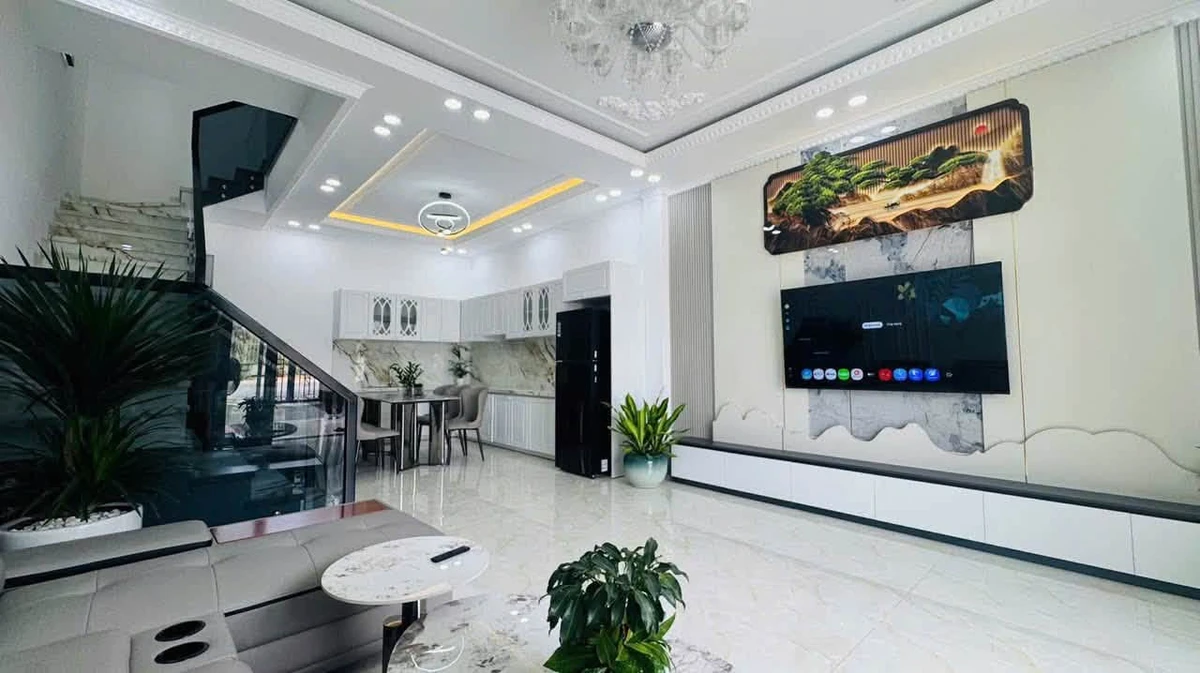 Bán nhà 1 trệt 1 lầu 158.6m² mặt tiền kinh doanh Nhà Bè - Ảnh thu nhỏ 4