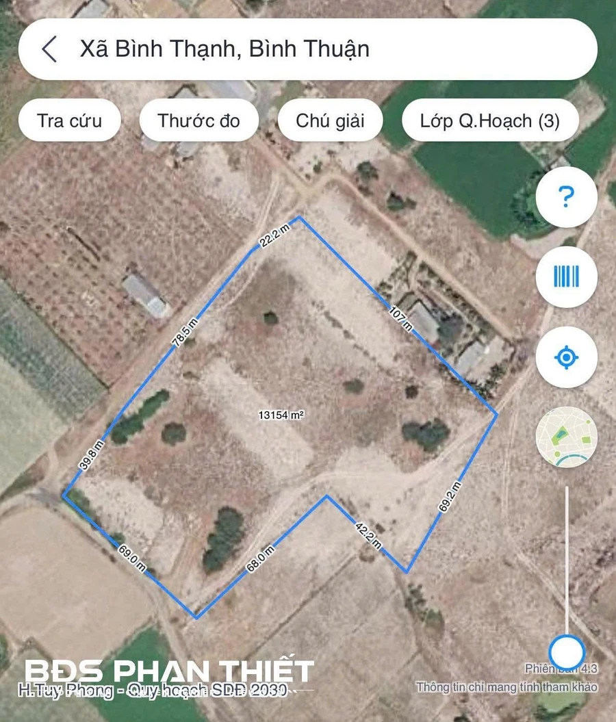 Bán đất rộng Phan Thiết 13.158m² phù hợp làm trang trại - Ảnh thu nhỏ 2