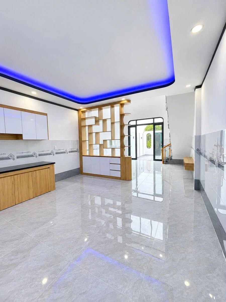 Bán nhà 1 trệt 1 lửng mặt tiền đường Trần Văn Thôi, 126m2, Mỹ Lộc, Cần Giuộc, Long An - Ảnh thu nhỏ 4