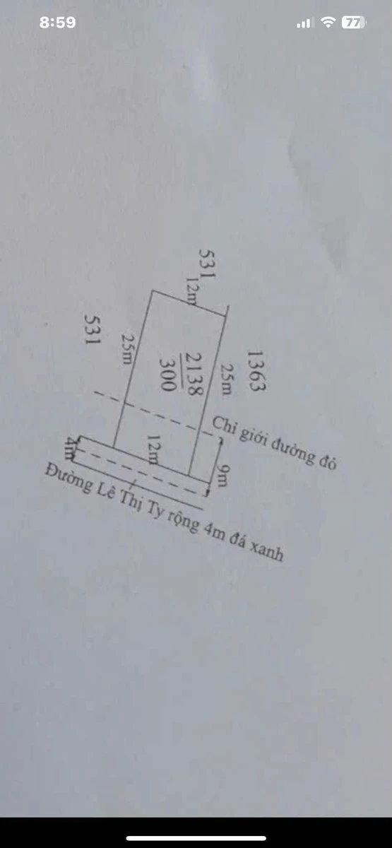 Bán lô đất thổ 3000m2 mặt tiền Lê Thị Ty, Tây Ninh - Ảnh thu nhỏ 4