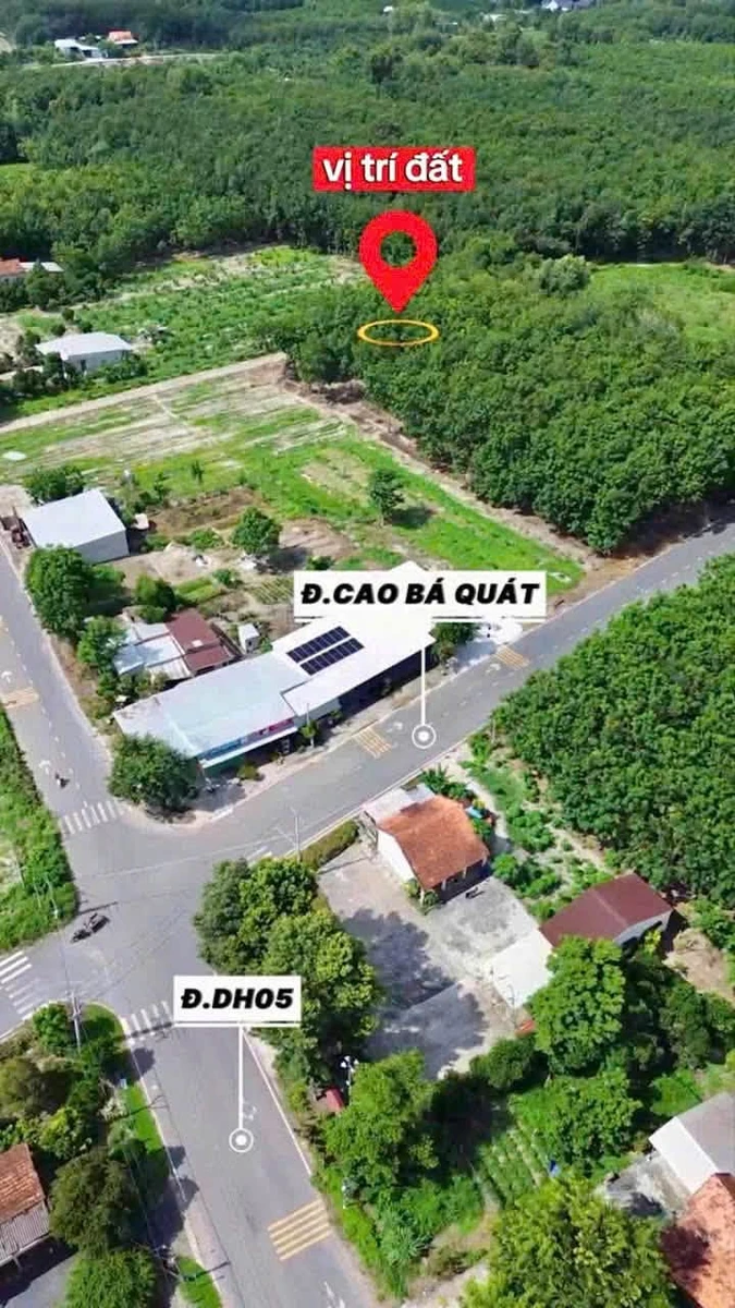 Bán đất mặt tiền Cao Bá Quát 525m2 Bình Chánh - Ảnh thu nhỏ 2
