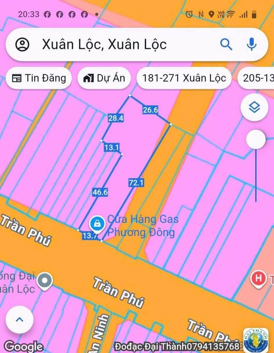 Bán đất 1.3 sào mặt tiền Trần Phú, Khánh Hòa - Ảnh 1