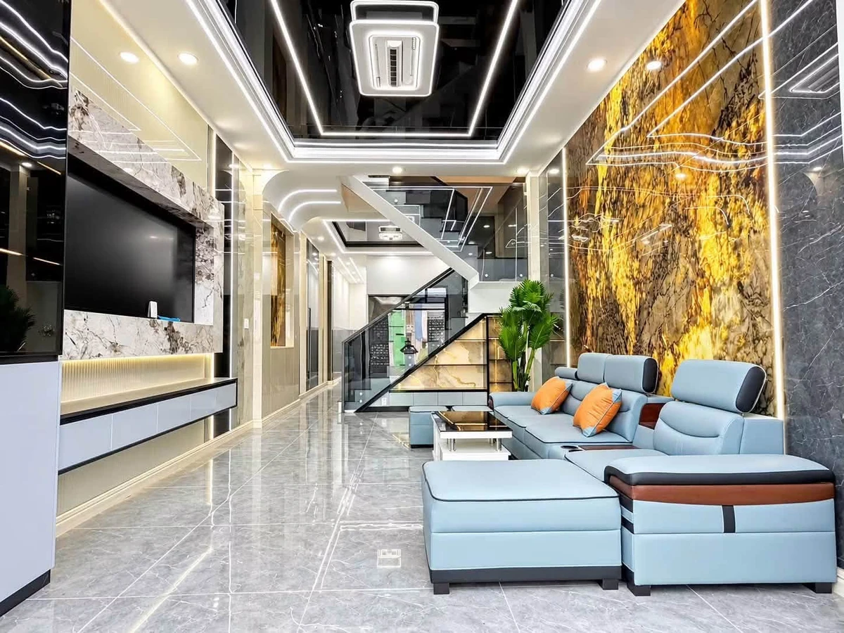 Bán nhà SHR Tân Phước Khánh 51, 76m², 4 PN 3 WC, 4 tỷ 450 triệu - Ảnh thu nhỏ 3