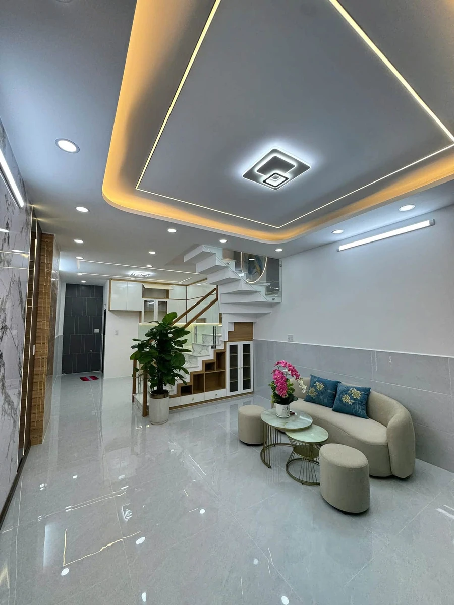 Bán nhà 1 trệt 1 lầu 4x10m đường số 8B gần chợ Bình Long, Bình Tân, giá 4,85 tỷ - Ảnh thu nhỏ 4