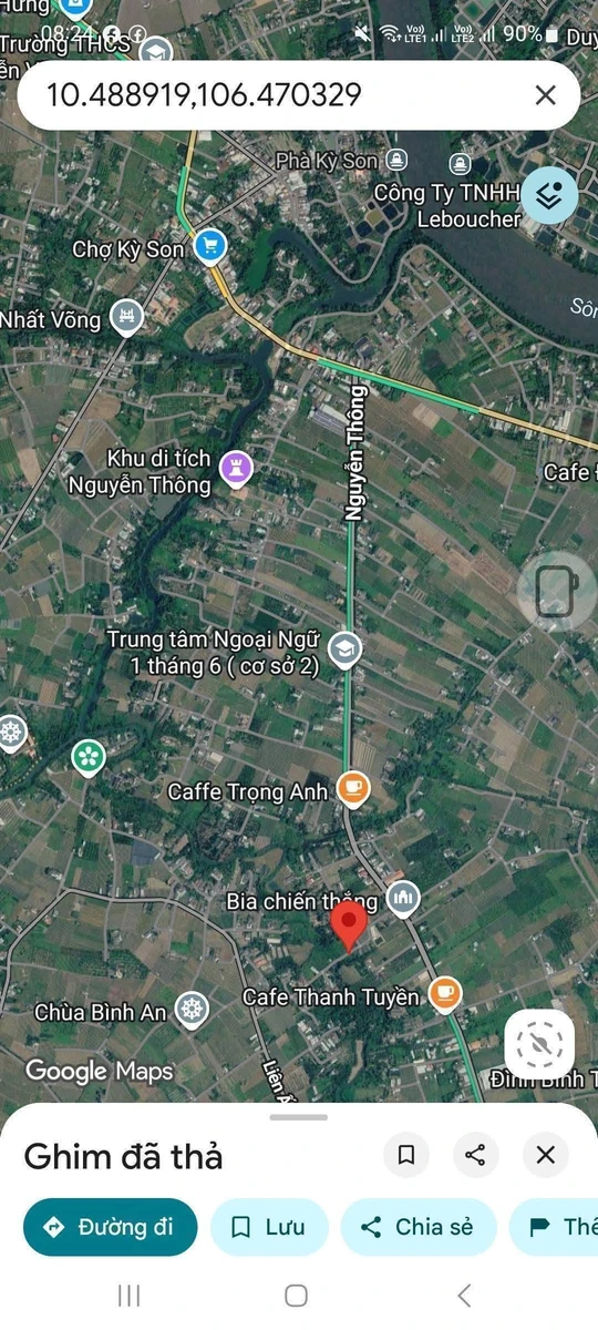 Bán lô đất thổ cư 140m² Châu Thành, Long An - Ảnh thu nhỏ 3