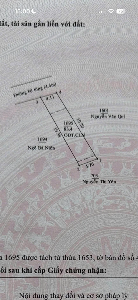 Bán đất 83,4m2 đường Huỳnh Văn Lũy gần Thành phố mới Bình Dương, giá 2,2 tỷ - Ảnh 1