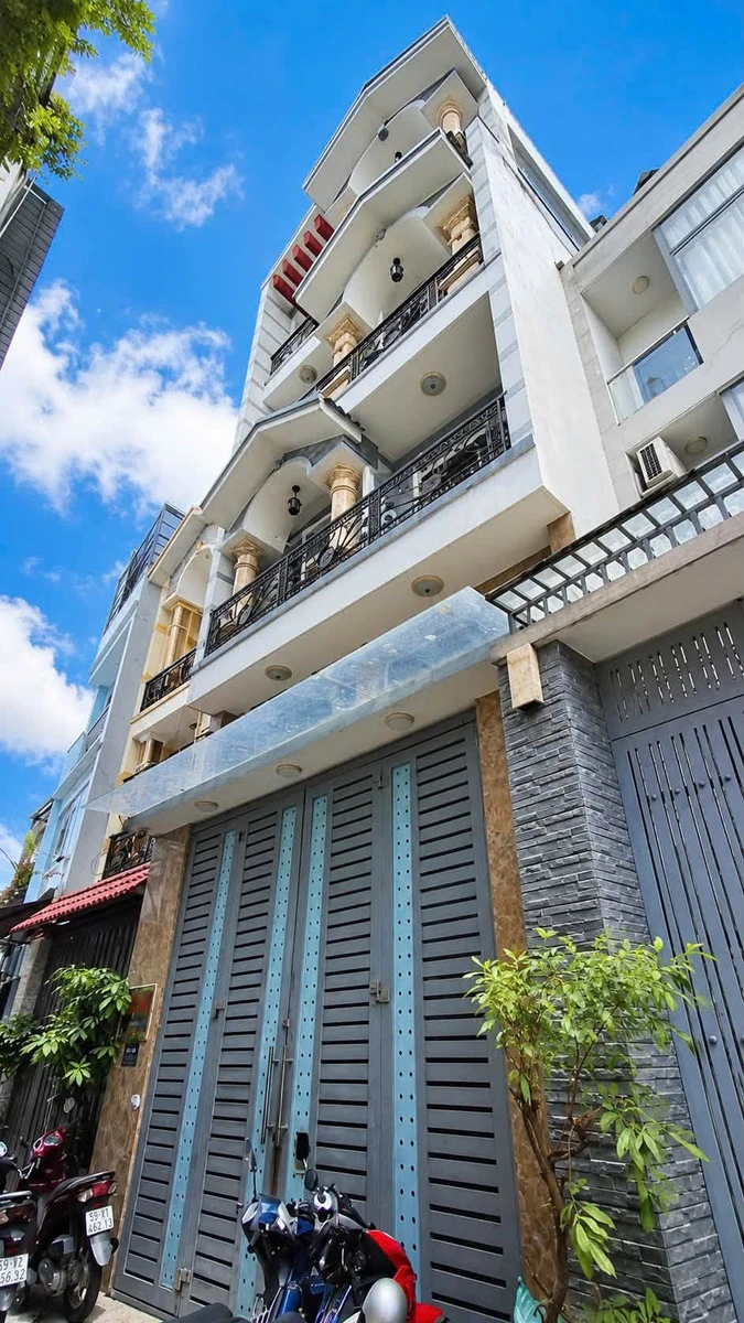 Bán biệt thự 5 tầng Huỳnh Văn Nghệ Tân Bình 98m² - 9 tỷ - Ảnh 1
