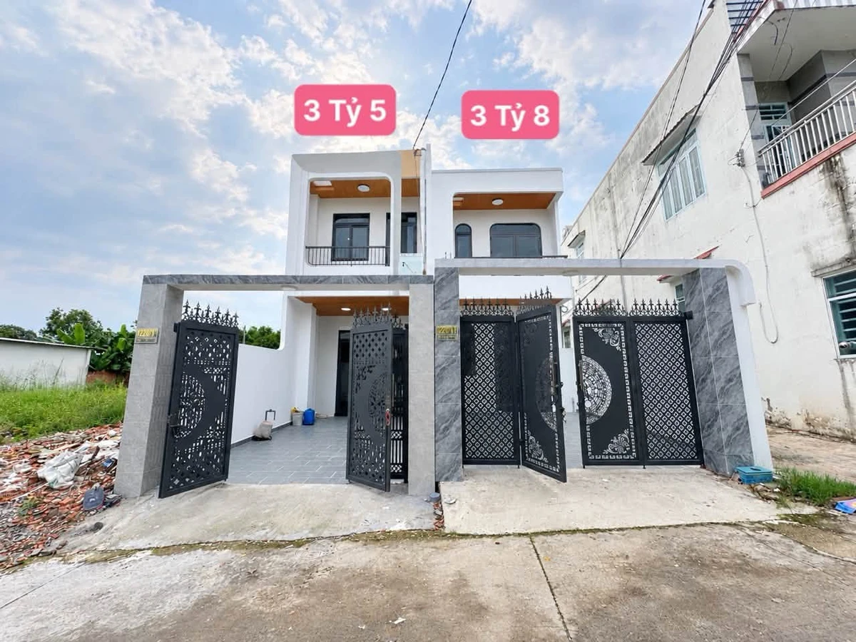Bán nhà 1 trệt 1 lầu 60m² 3PN Phú Thọ Bình Dương 3.5 tỷ - Ảnh 1