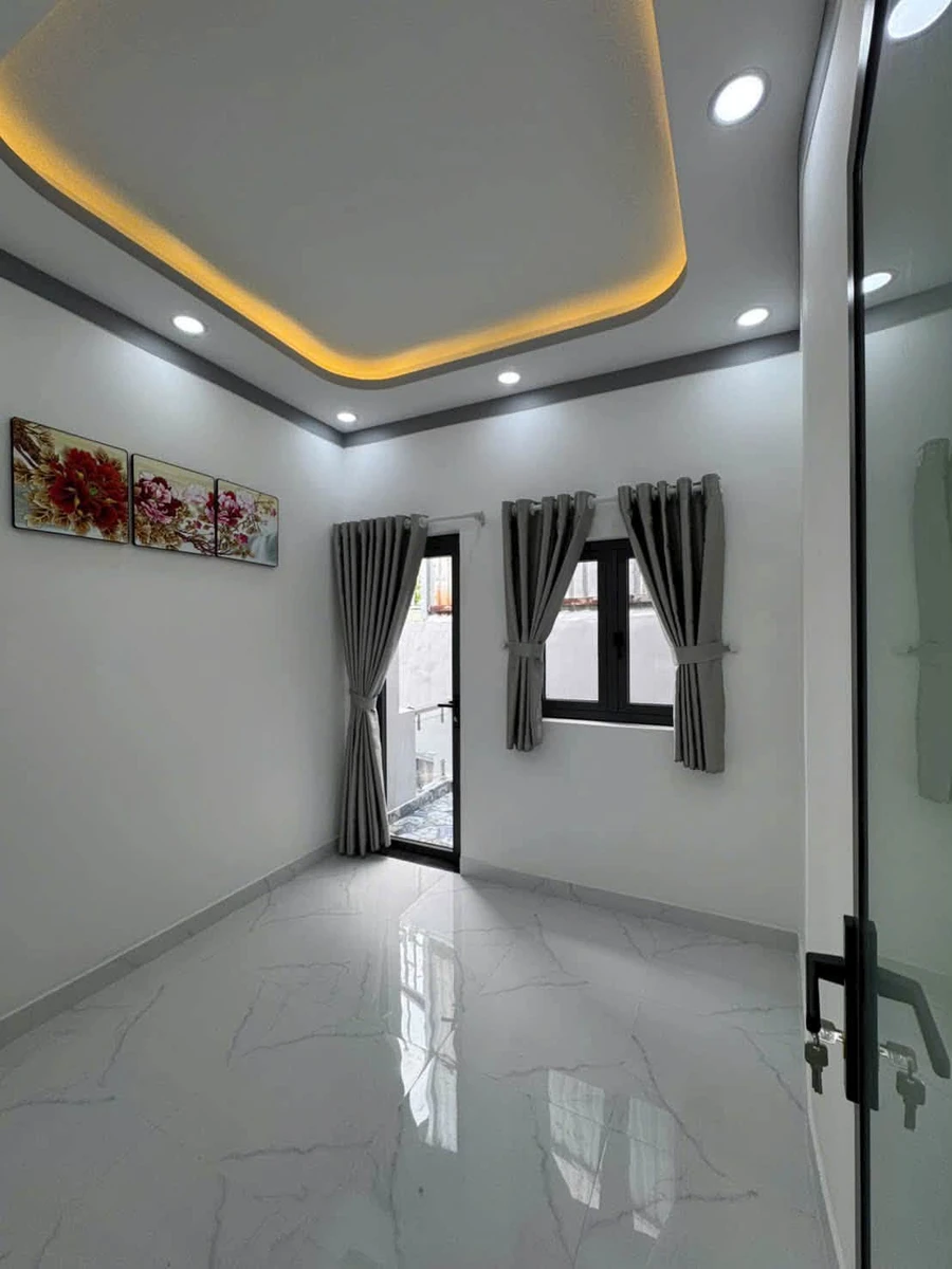 Bán nhà hẻm Huỳnh Tấn Phát 21,6m2 1 trệt 1 lầu 2PN giá 1,1 tỷ, Nhà Bè - Ảnh thu nhỏ 4