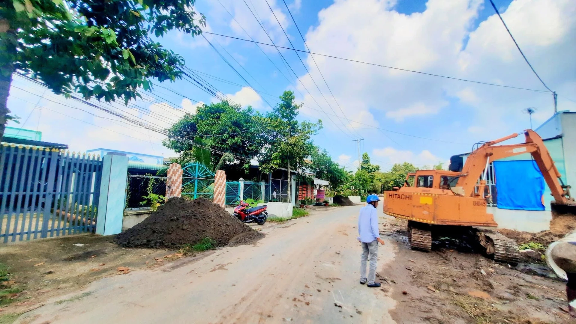 Cho thuê nhà mặt tiền Đức Hoà, Long An, 351m2, 5 triệu/tháng - Ảnh 1
