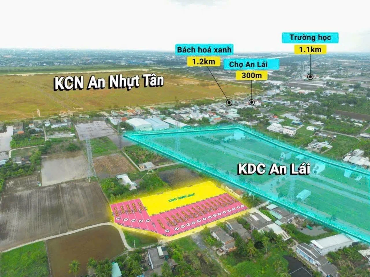 Bán đất thổ cư 5x30m giá 899 triệu liền kề KCN An Nhựt Tân, Tân Trụ, Long An - Ảnh thu nhỏ 5