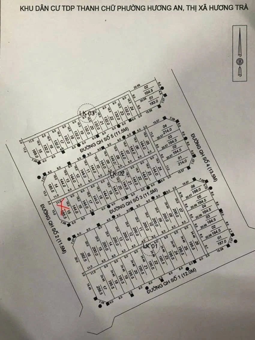 Bán đất quy hoạch Ân Nam, Huế, 144m², 1 tỷ 7 - Ảnh thu nhỏ 4