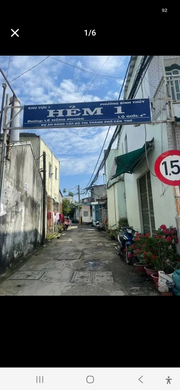 Bán nhà thổ cư 1 PN 39 m² Lê Hồng Phong, Bình Tân 995 triệu