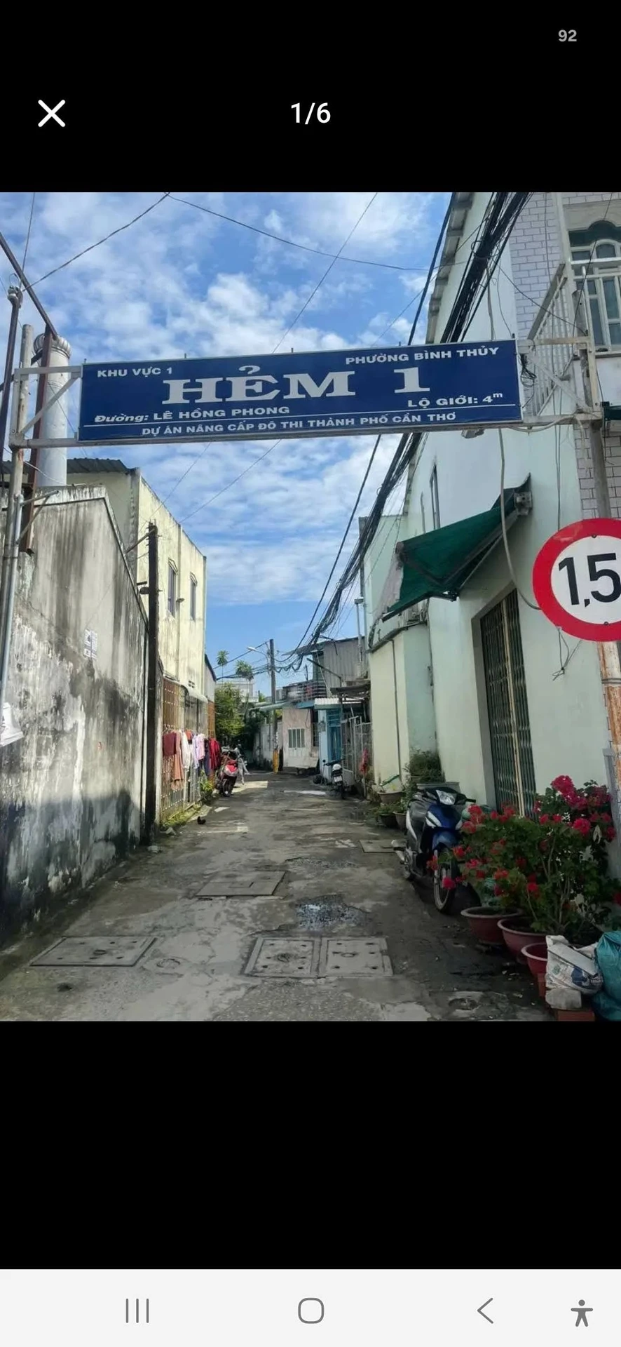 Bán nhà thổ cư 1 PN 39 m² Lê Hồng Phong, Bình Tân 995 triệu - Ảnh 1