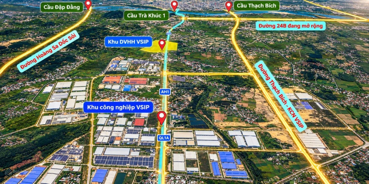 Bán lô đất khu DVHH VSIP, giá tốt tiềm năng, đón cơ hội 4 công trình lớn đang thi công. - Ảnh thu nhỏ 2