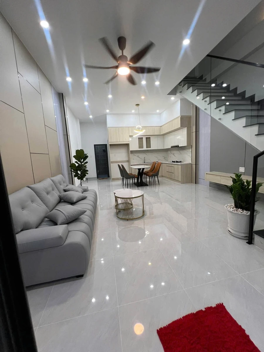 Bán nhà mới 3 PN, 78m2 Bình Dương, Bình Tân, 3 tỷ 680 - Ảnh thu nhỏ 2