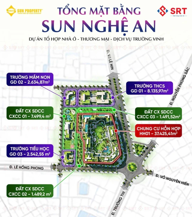 Dự án Sun Glory Residence chung cư cao cấp tại lõi trung tâm TP Vinh - Nghệ An - Ảnh thu nhỏ 3